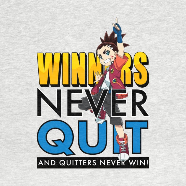 Winners never quit by EmbeeArqam